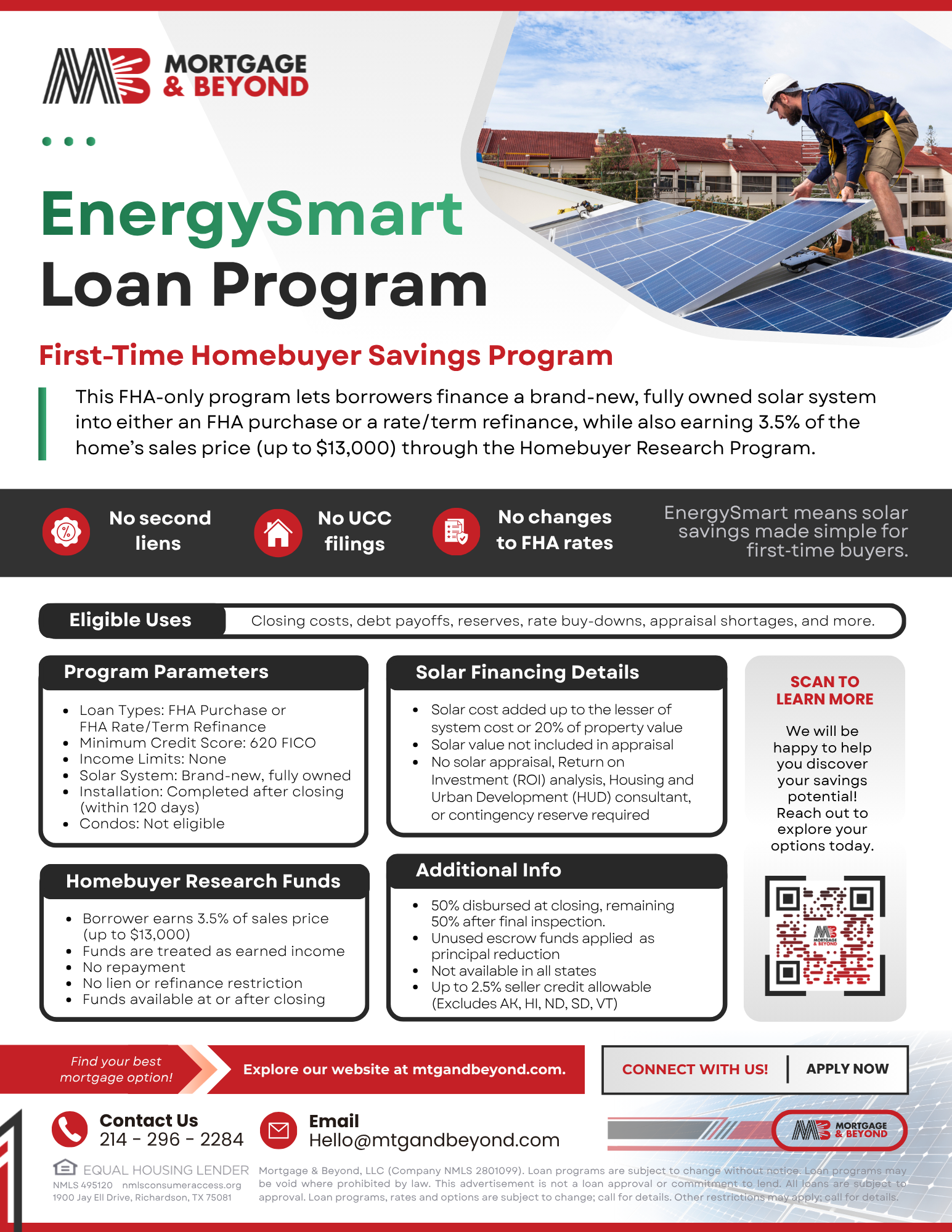 EnergySmart Loan Program Flyer