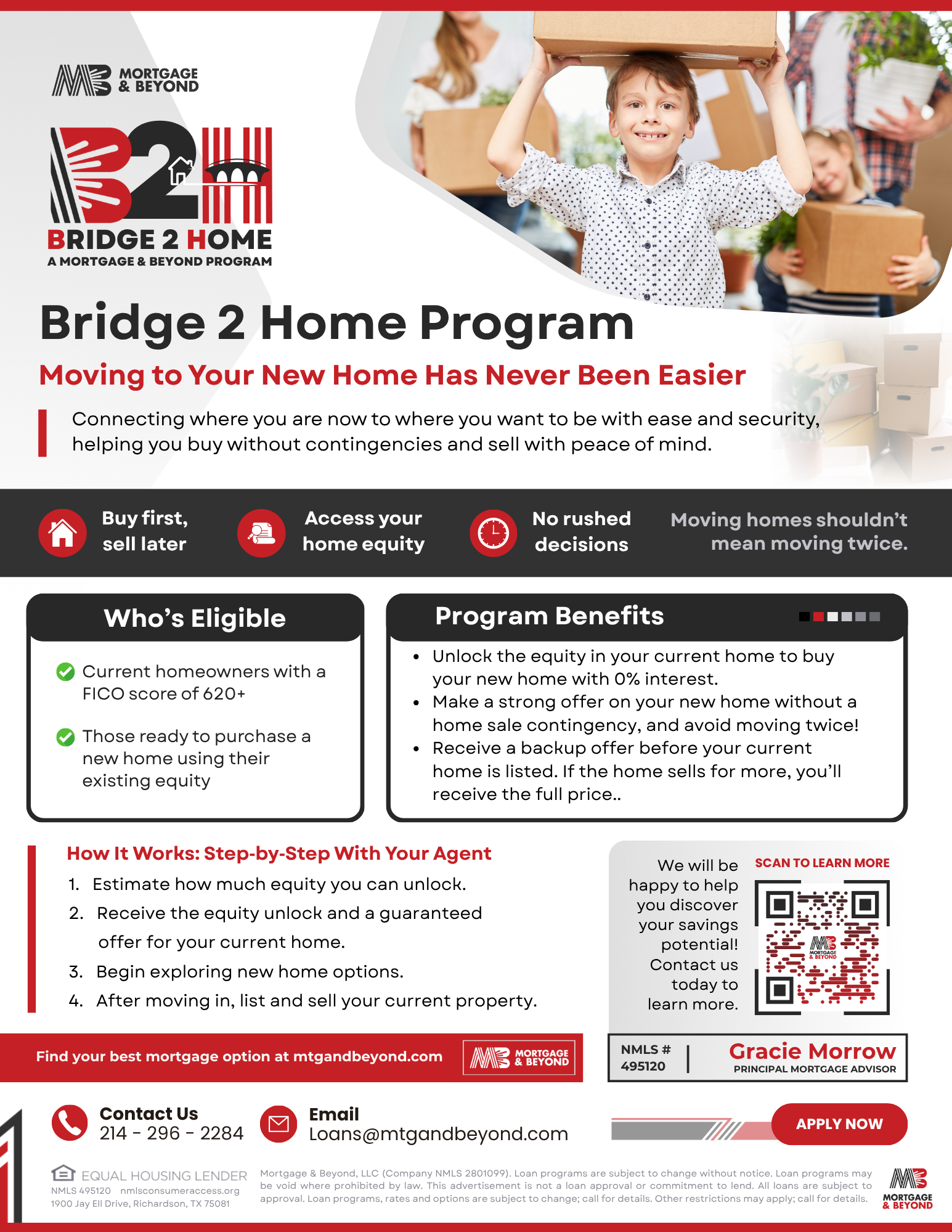 Bridge 2 Home Program Flyer
