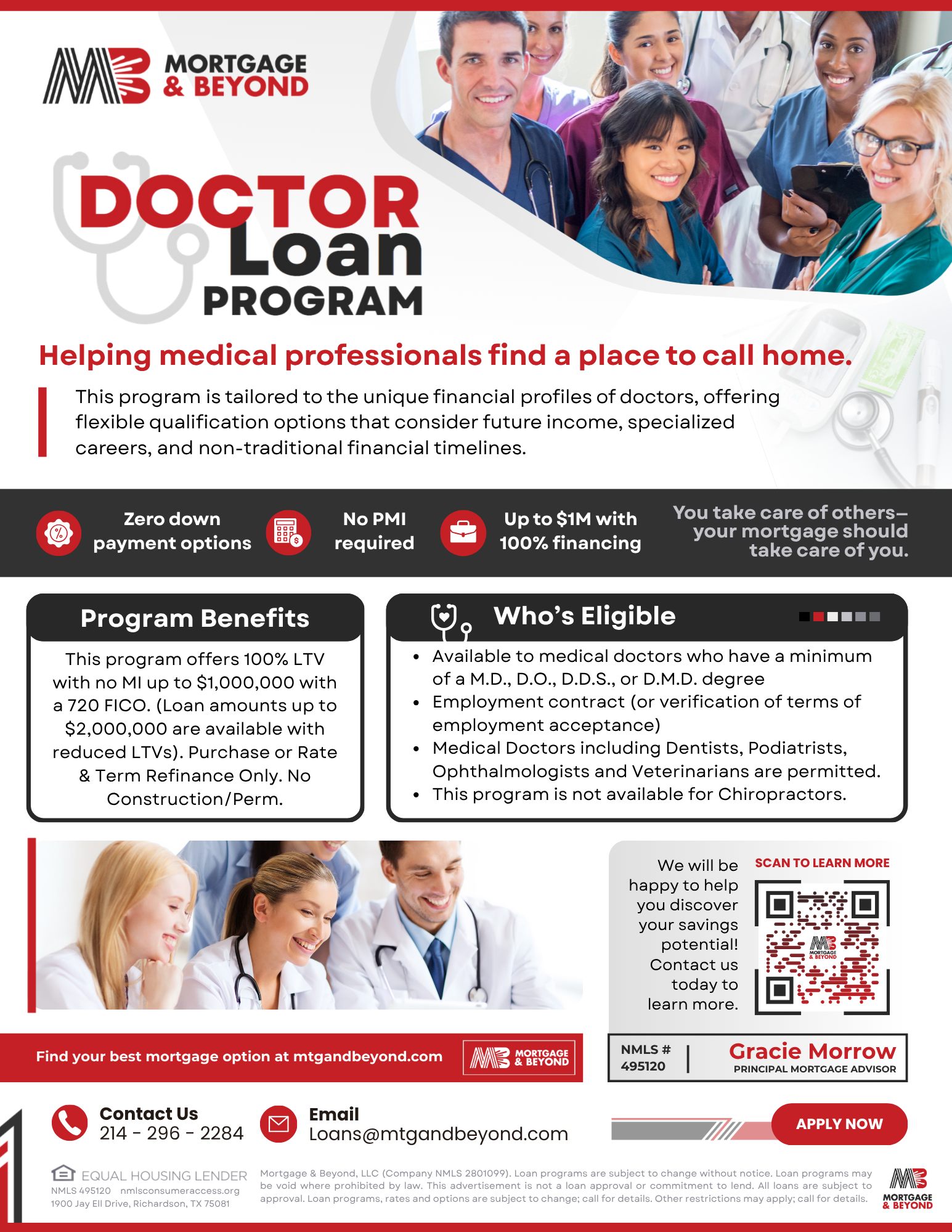 Doctor Loan Flyer