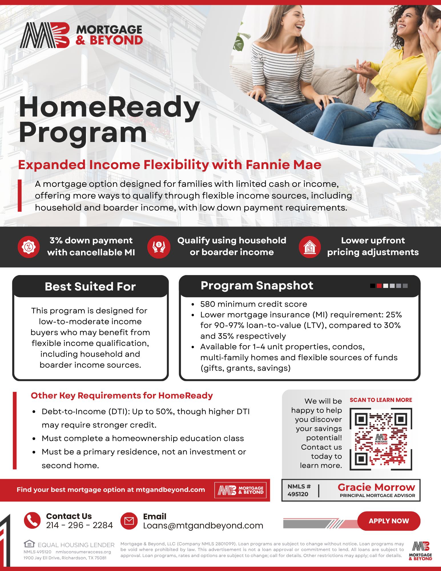 HomeReady Program Flyer