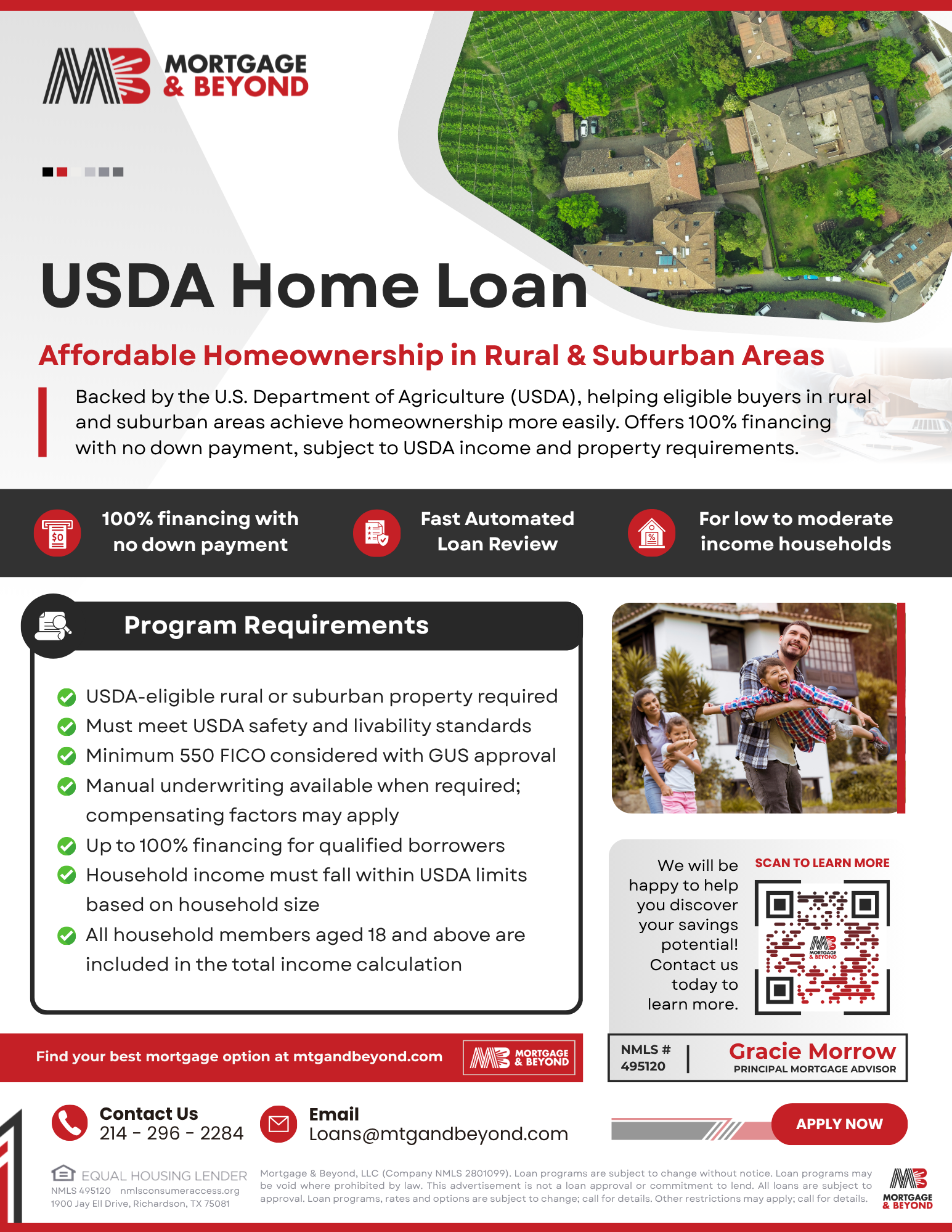 USDA Home Loan Flyer