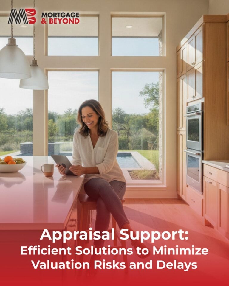Appraisal Support: Efficient Solutions to Minimize Valuation Risks and Delays