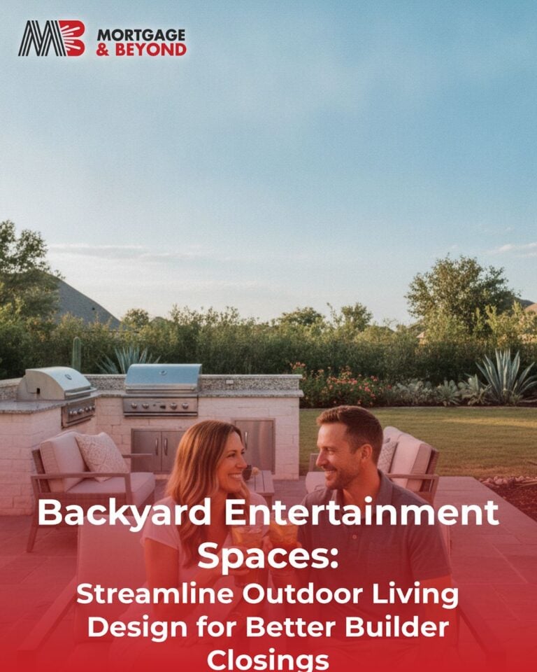 Backyard Entertainment Spaces: Streamline Outdoor Living Design for Better Builder Closings