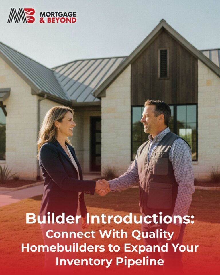 Builder Introductions: Connect With Quality Homebuilders to Expand Your Inventory Pipeline