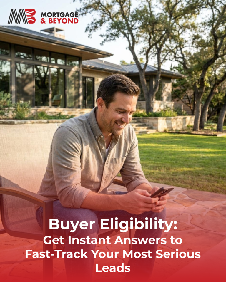 Buyer Eligibility: Get Instant Answers to Fast-Track Your Most Serious Leads