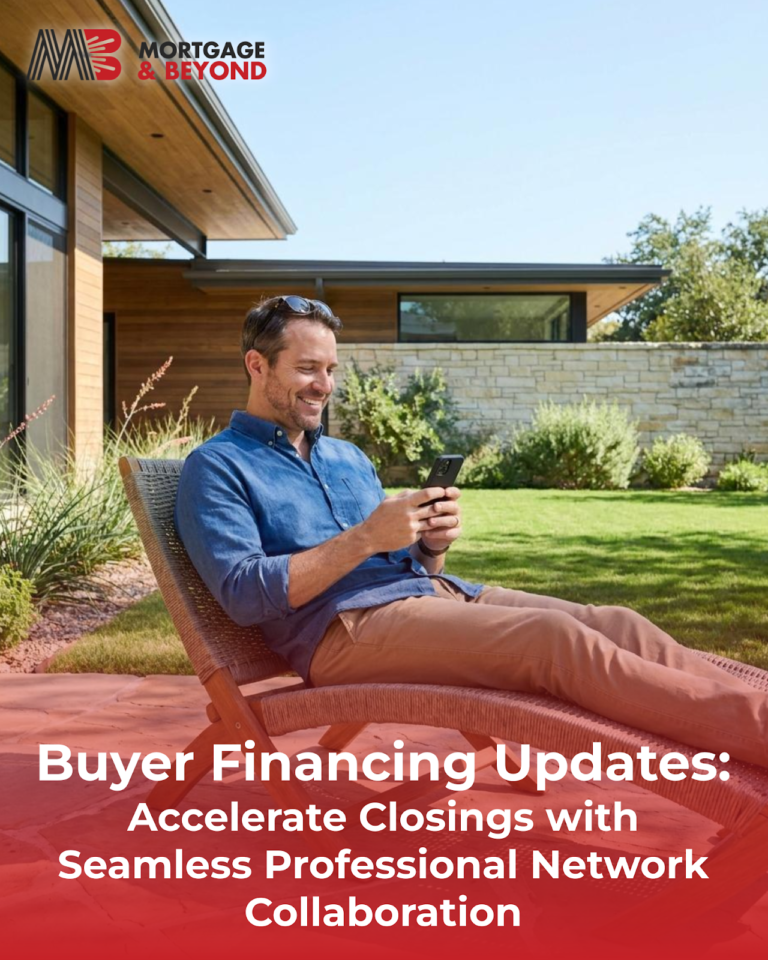 Buyer Financing Updates: Accelerate Closings with Seamless Professional Network Collaboration