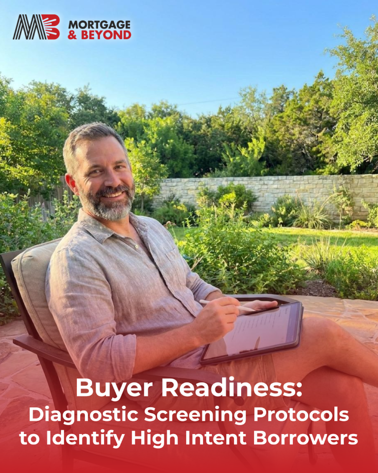 Buyer Readiness: Diagnostic Screening Protocols to Identify High Intent Borrowers
