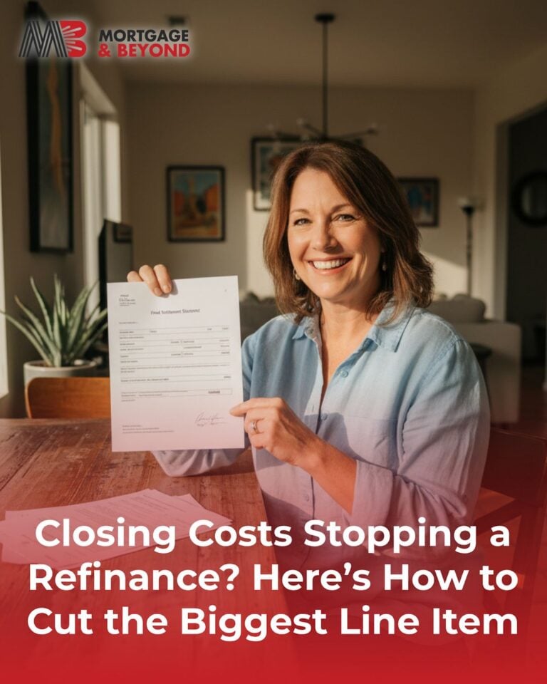 Closing Costs Stopping a Refinance? Here’s How to Cut the Biggest Line Item