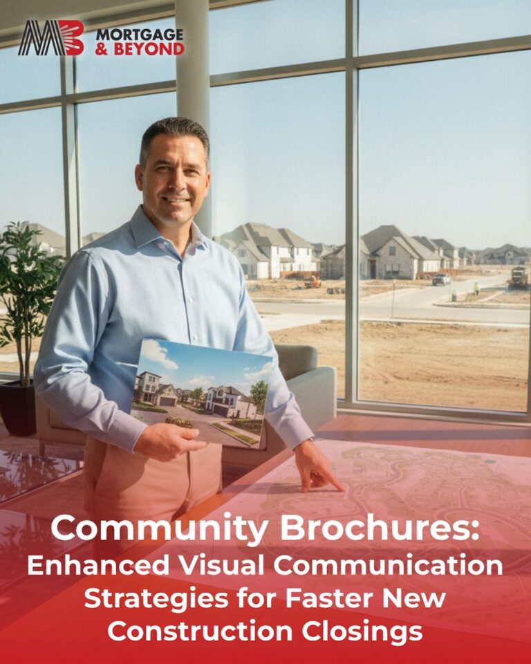 Community Brochures: Enhanced Visual Communication Strategies for Faster New Construction Closings