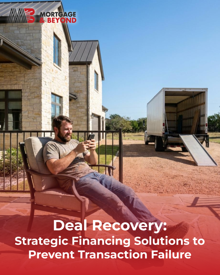 Deal Recovery: Strategic Financing Solutions to Prevent Transaction Failure