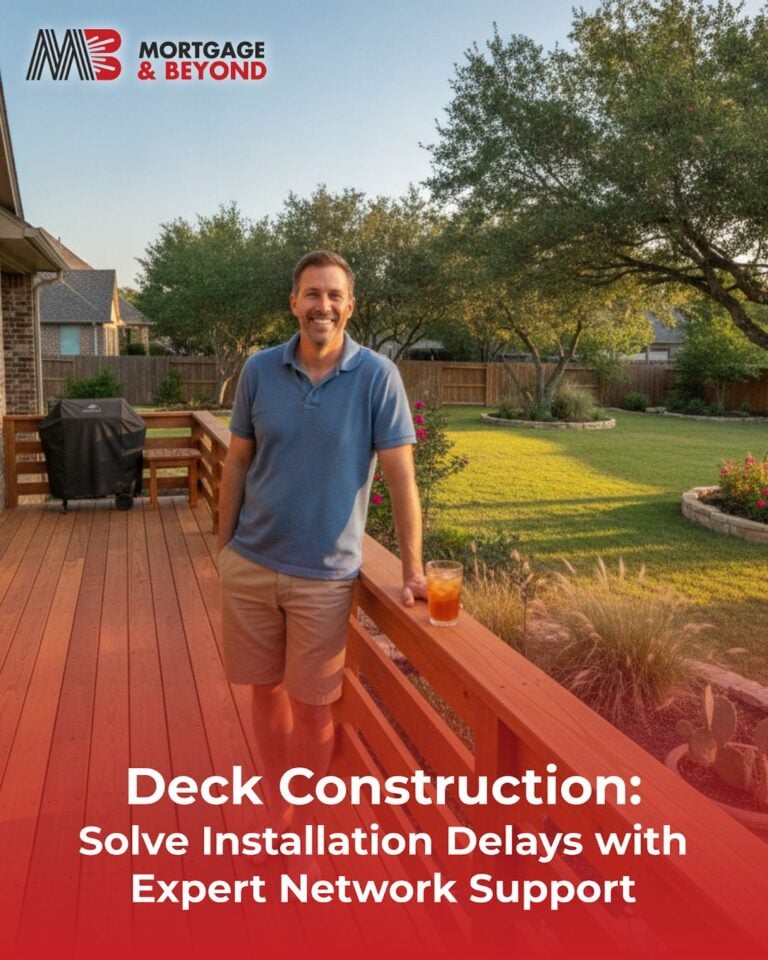 Deck Construction: Solve Installation Delays with Expert Network Support