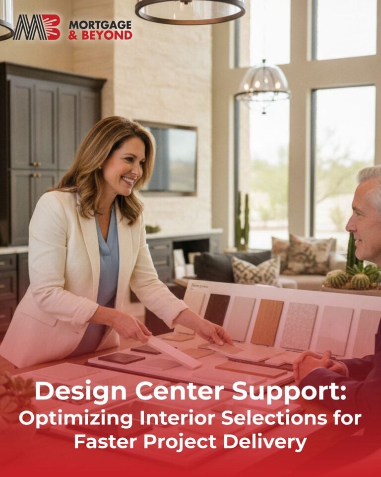 Design Center Support: Optimizing Interior Selections for Faster Project Delivery
