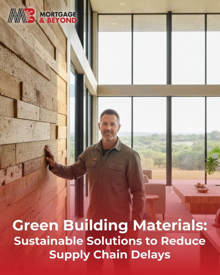 Green Building Materials: Sustainable Solutions to Reduce Supply Chain Delays