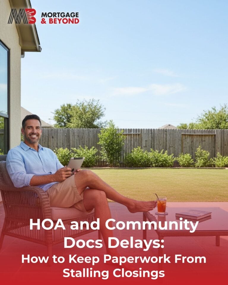 HOA and Community Docs Delays: How to Keep Paperwork From Stalling Closings