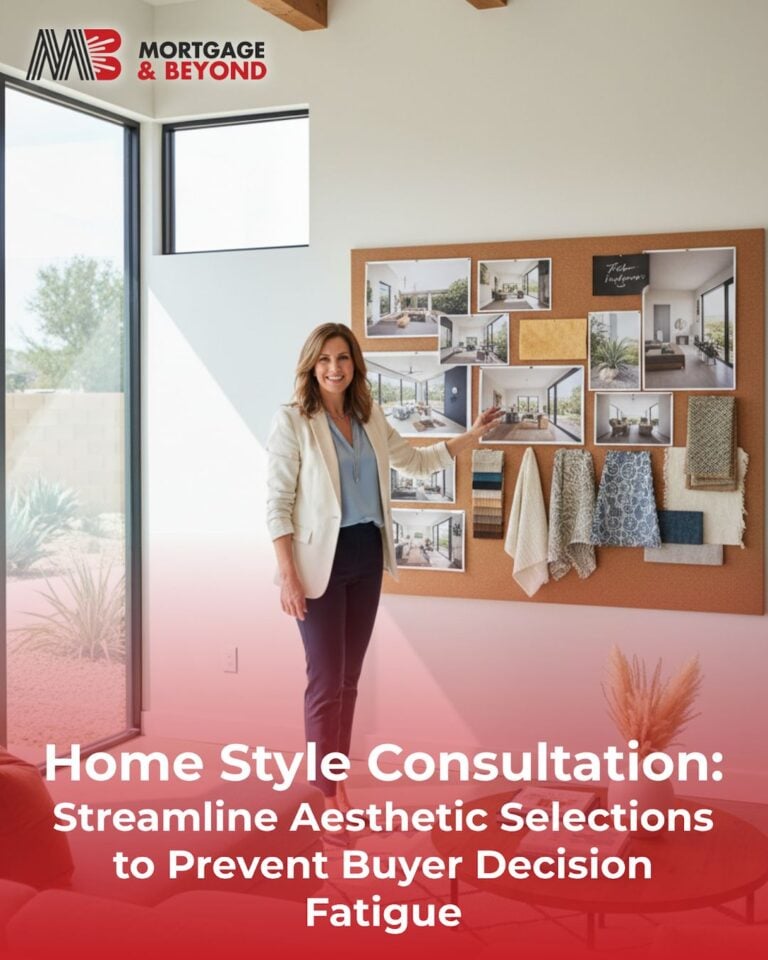 Home Style Consultation: Streamline Aesthetic Selections to Prevent Buyer Decision Fatigue