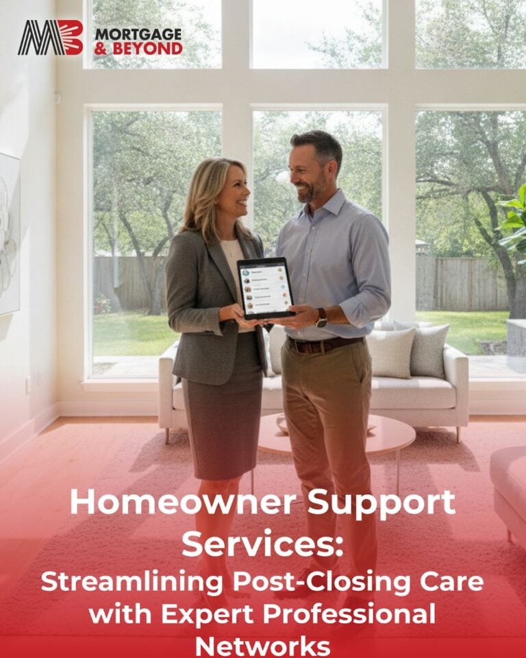 Homeowner Support Services: Streamlining Post-Closing Care with Expert Professional Networks