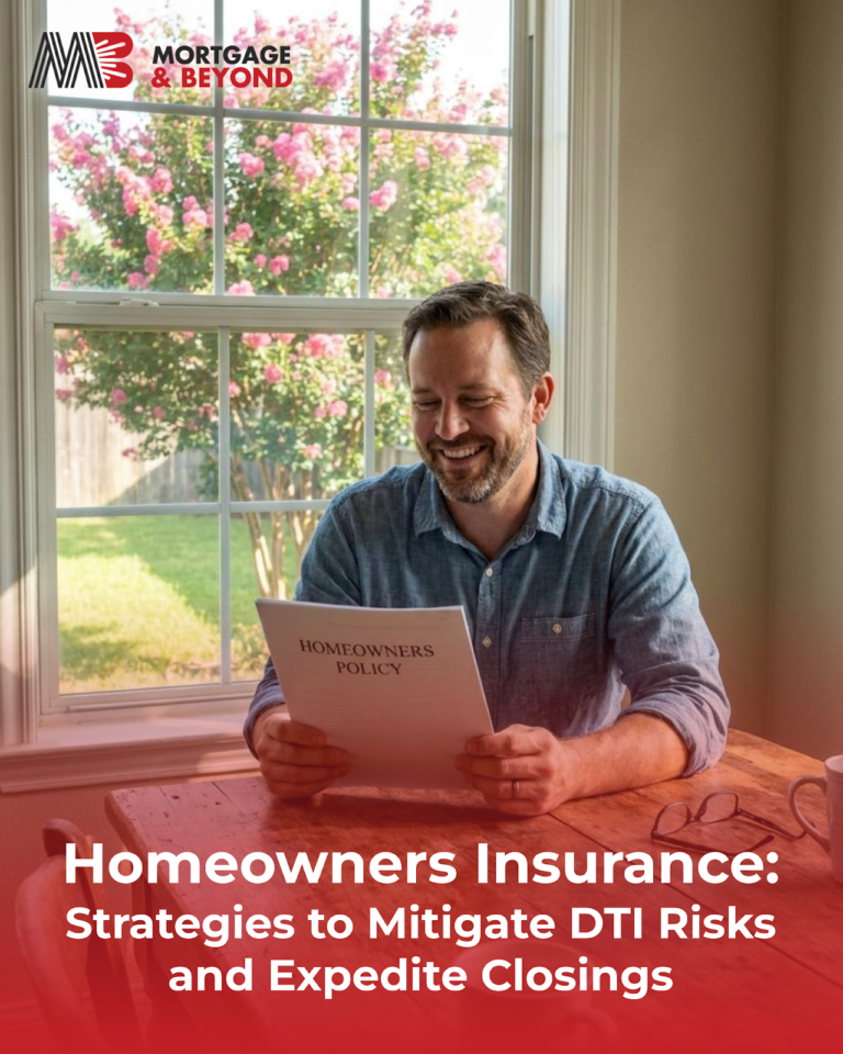 Homeowners Insurance: Strategies to Mitigate DTI Risks and Expedite Closings