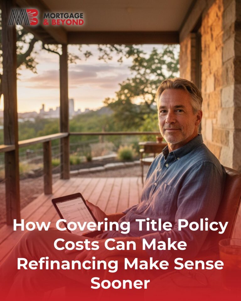 How Covering Title Policy Costs Can Make Refinancing Make Sense Sooner
