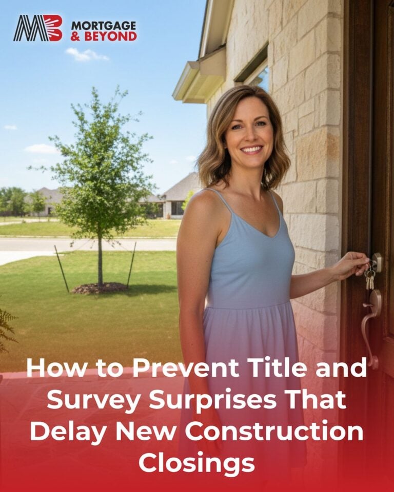 How to Prevent Title and Survey Surprises That Delay New Construction Closings