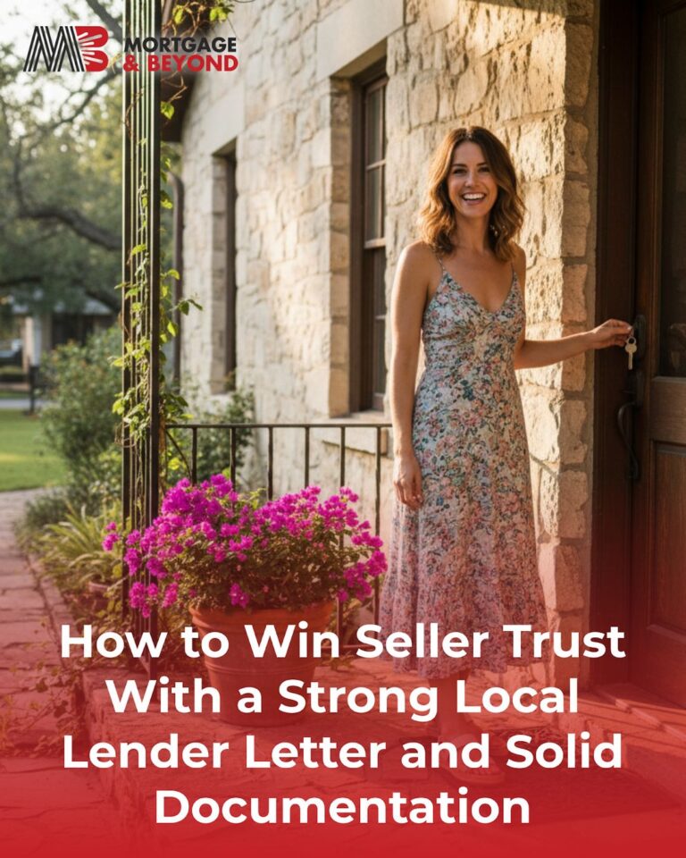 How to Win Seller Trust With a Strong Local Lender Letter and Solid Documentation