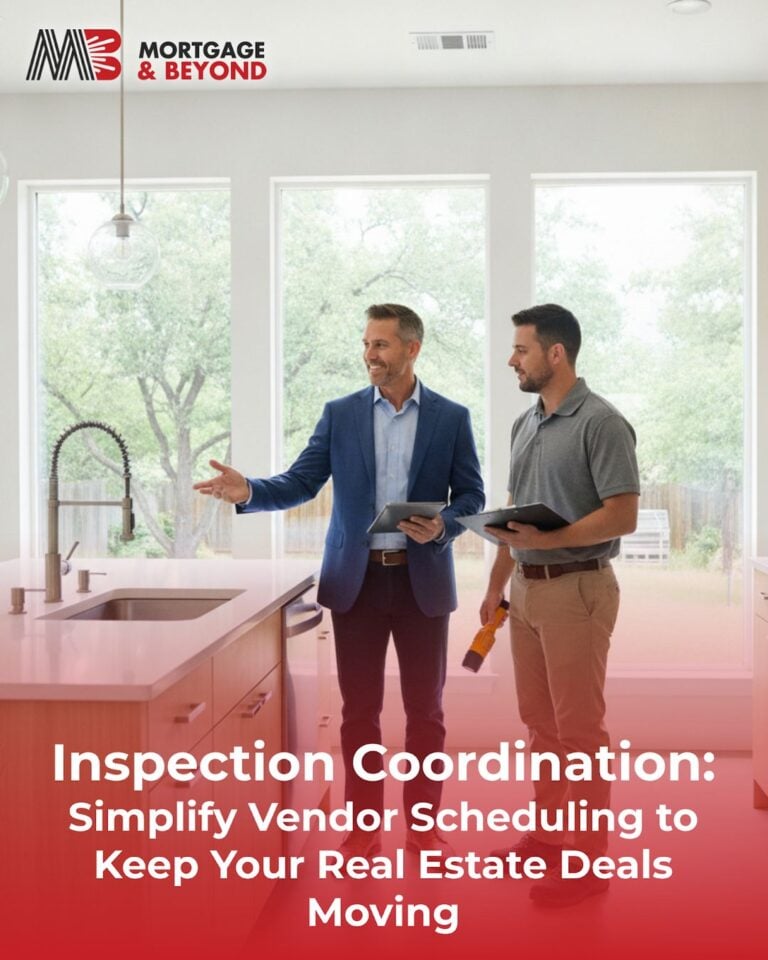 Inspection Coordination: Simplify Vendor Scheduling to Keep Your Real Estate Deals Moving