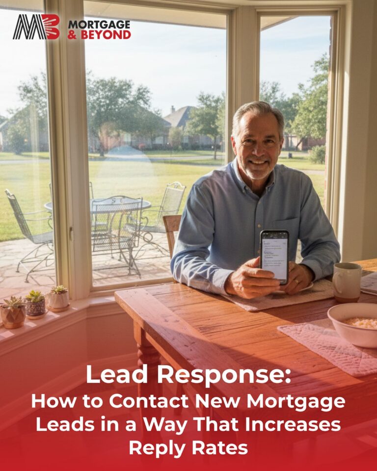 Lead Response: How to Contact New Mortgage Leads in a Way That Increases Reply Rates