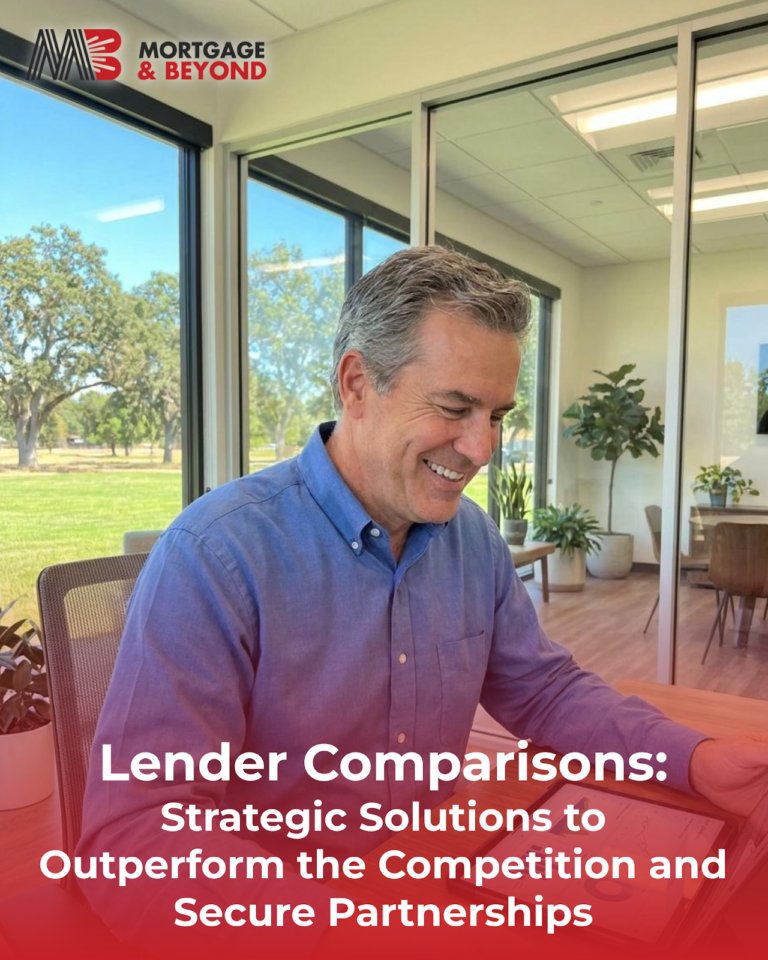 Lender Comparisons: Strategic Solutions to Outperform the Competition and Secure Partnerships