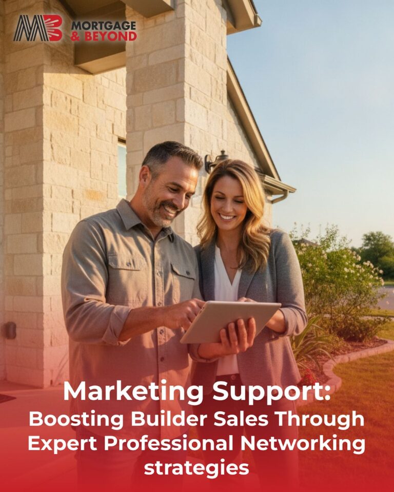 Marketing Support: Boosting Builder Sales Through Expert Professional Networking strategies