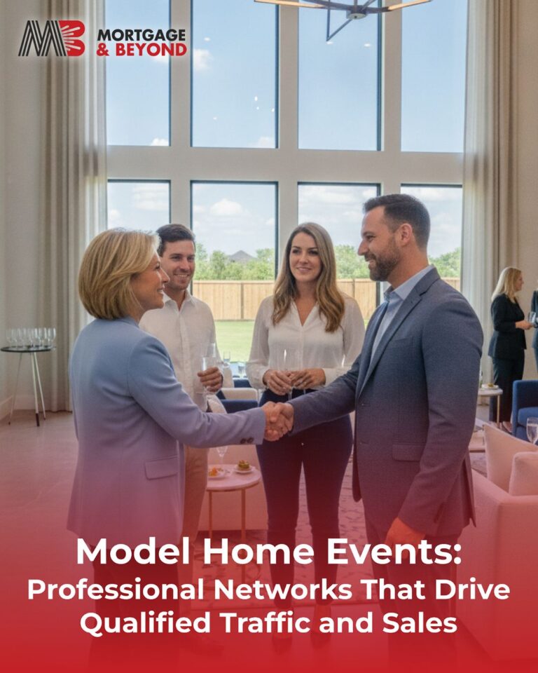Model Home Events: Professional Networks That Drive Qualified Traffic and Sales