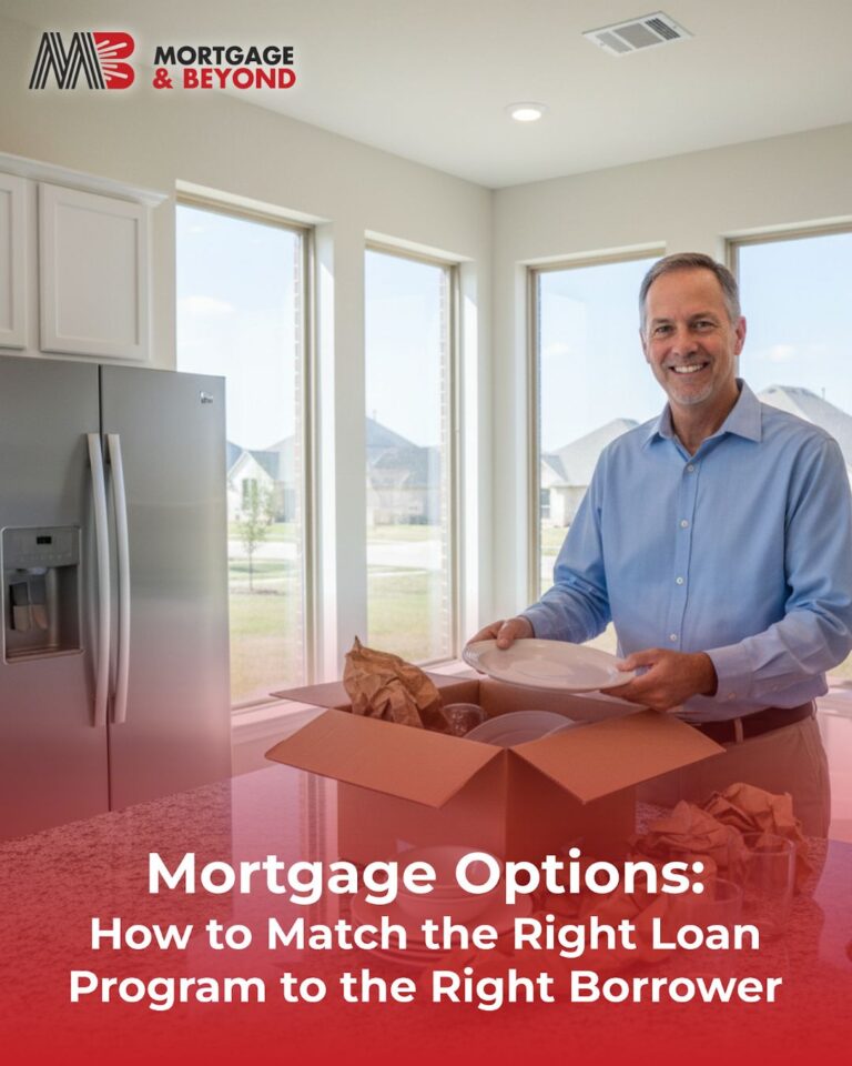 Mortgage Options: How to Match the Right Loan Program to the Right Borrower