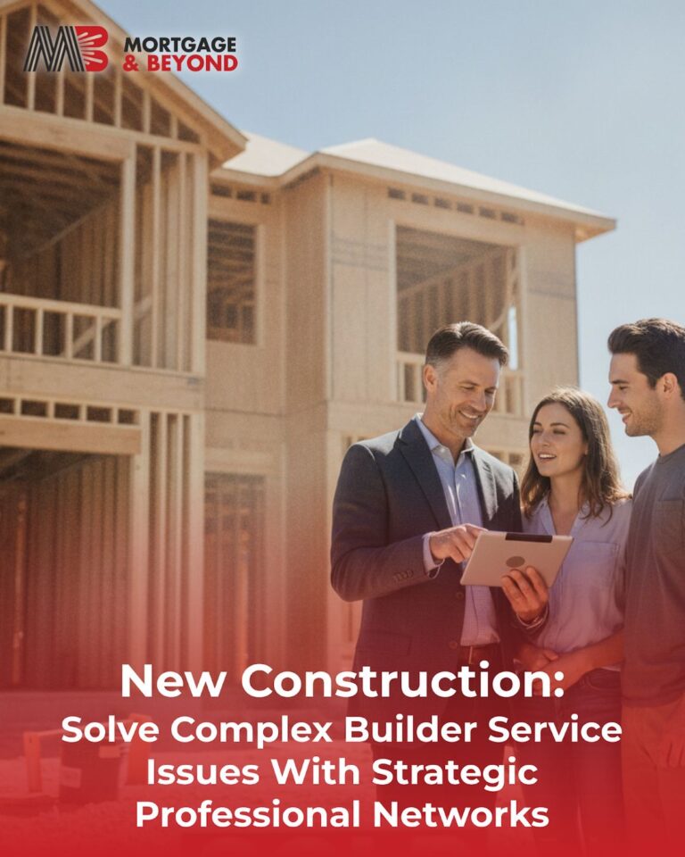 New Construction: Solve Complex Builder Service Issues With Strategic Professional Networks