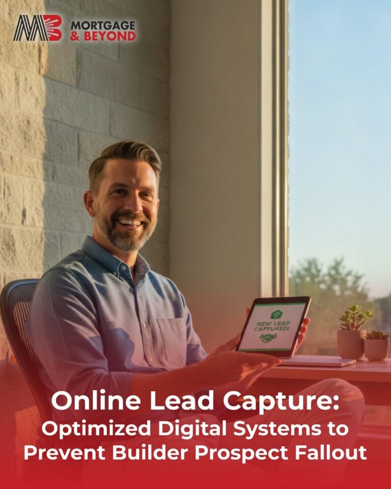 Online Lead Capture: Optimized Digital Systems to Prevent Builder Prospect Fallout