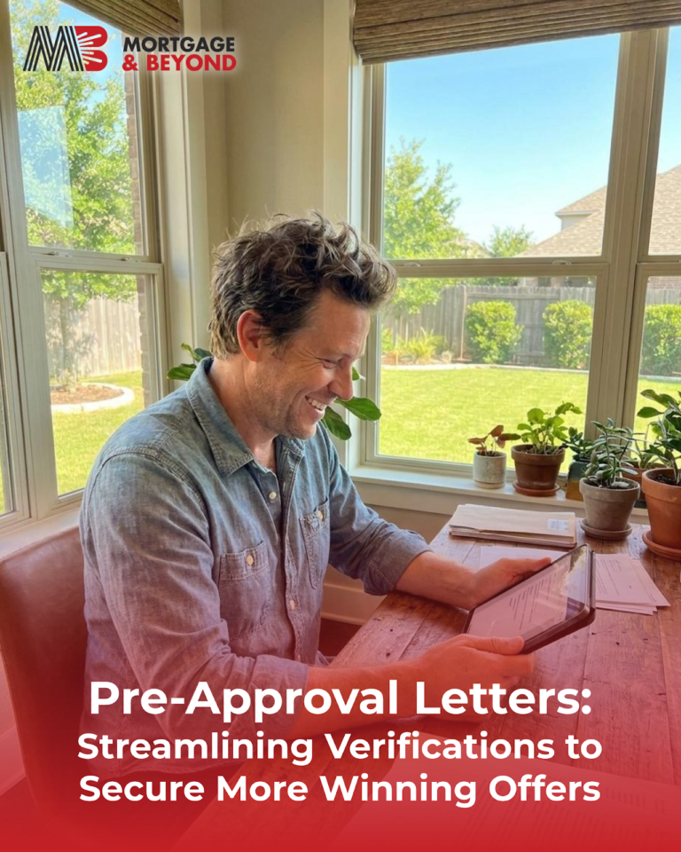 Pre-Approval Letters: Streamlining Verifications to Secure More Winning Offers