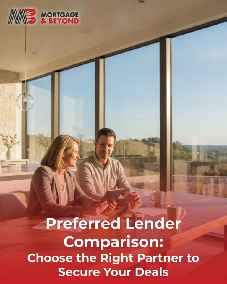 Preferred Lender Comparison: Choose the Right Partner to Secure Your Deals