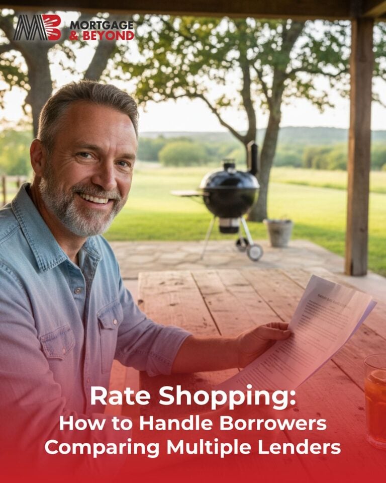 Rate Shopping: How to Handle Borrowers Comparing Multiple Lenders