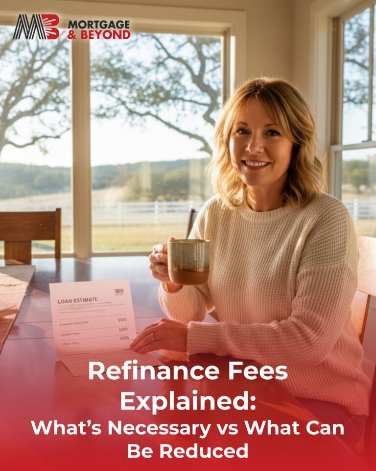 Refinance Fees Explained: What’s Necessary vs What Can Be Reduced