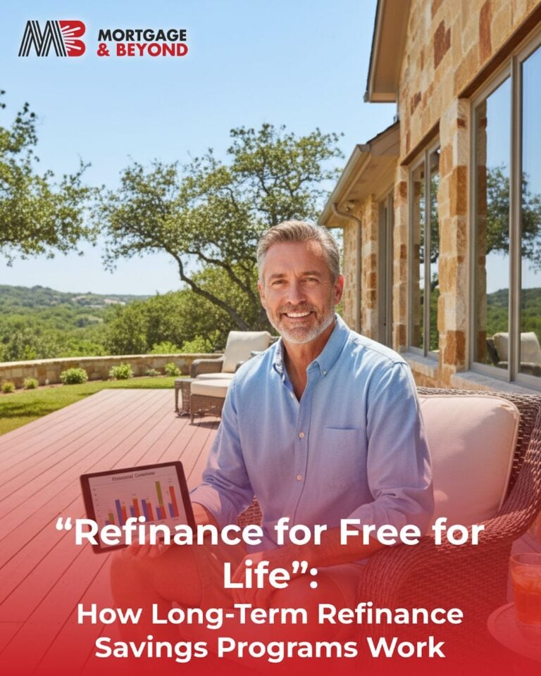 “Refinance for Free for Life”: How Long-Term Refinance Savings Programs Work
