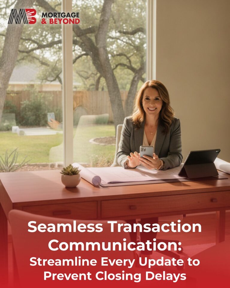 Seamless Transaction Communication: Streamline Every Update to Prevent Closing Delays