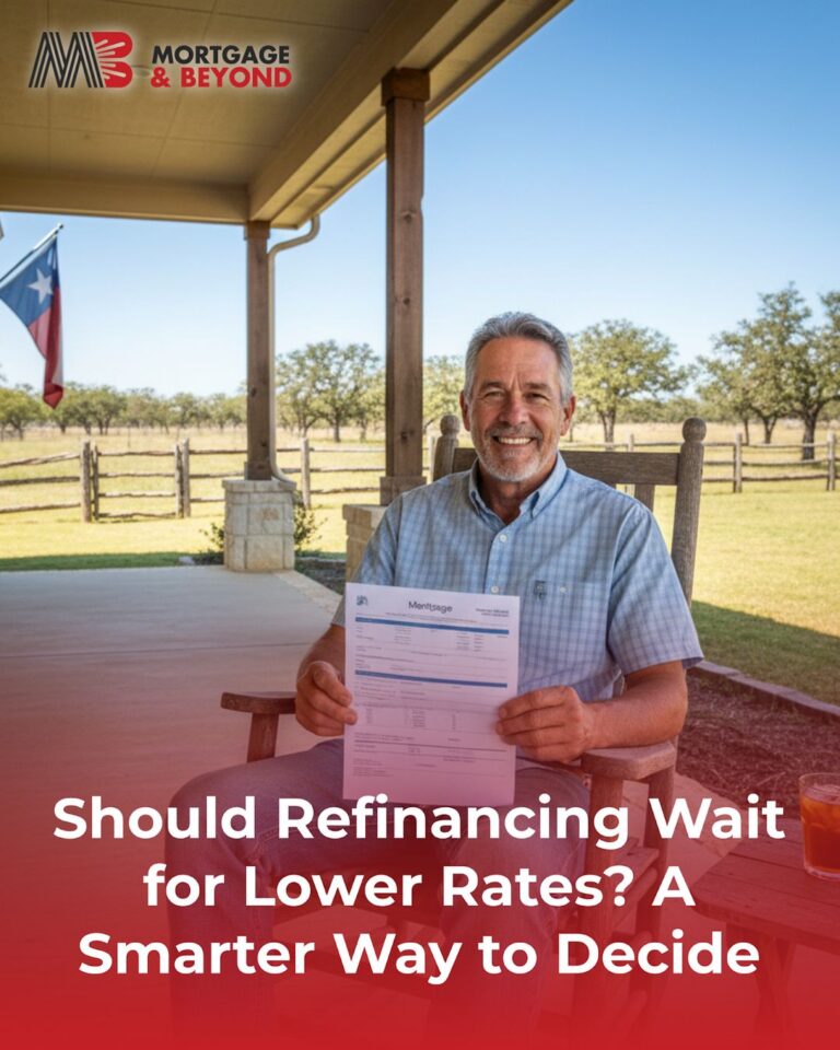 Should Refinancing Wait for Lower Rates? A Smarter Way to Decide