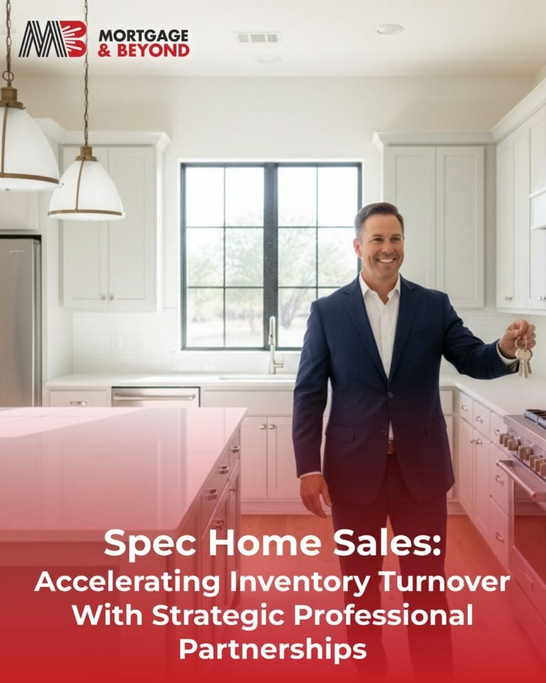 Spec Home Sales: Accelerating Inventory Turnover With Strategic Professional Partnerships