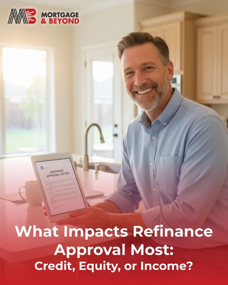 What Impacts Refinance Approval Most: Credit, Equity, or Income?
