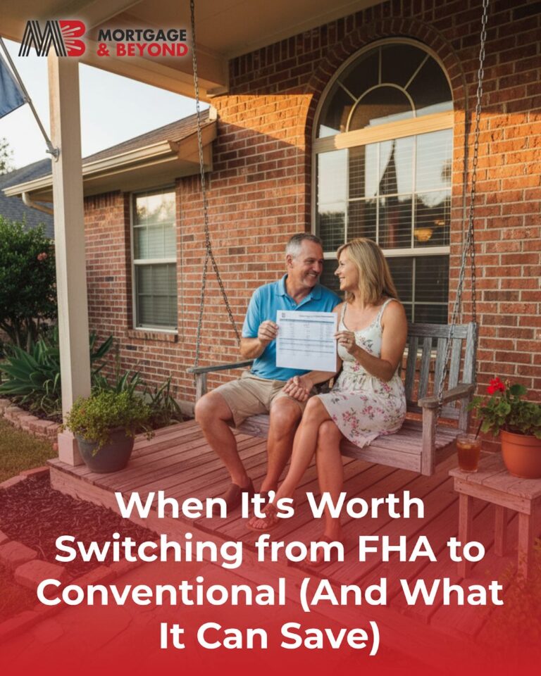 When It’s Worth Switching from FHA to Conventional (And What It Can Save)